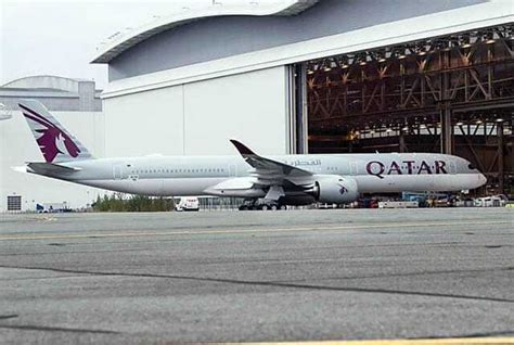 A Fost Asamblat Primul Airbus A350 1000 Qatar Airways