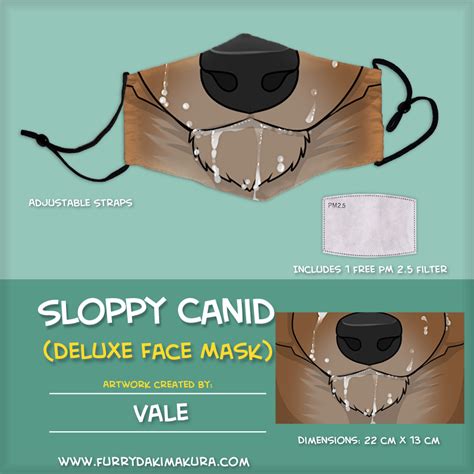 Sloppy Canid Mask By TheVale By FriendshipDreams Hentai Foundry