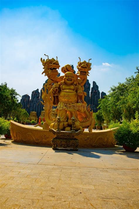 A Guardian Statue at Suoi Tien Park in Ho Chi Minh Vietnam Stock Image ...