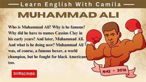 Muhammad Ali Learn English Through Story Level English Story