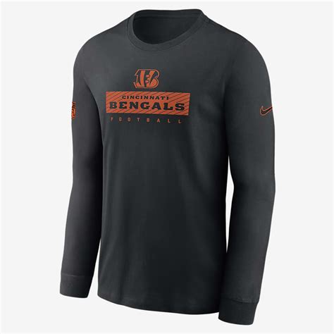 Nike Dri Fit Sideline Velocity Nfl Cincinnati Bengals Men S T Shirt