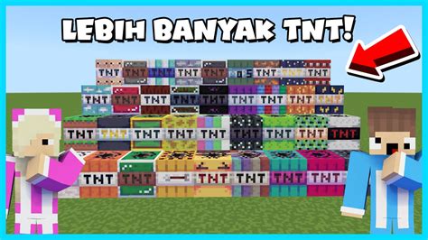 MIPAN ZUZUZU LEDAKAN LEBIH BANYAK BOM TNT SUPER KEREN DI MINECRAFT