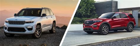 Jeep Grand Cherokee Vs Ford Explorer Tonkin Hillsboro Cdjr