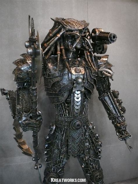 Aliens And Predators Velvetavensomhet Steampunk Predator