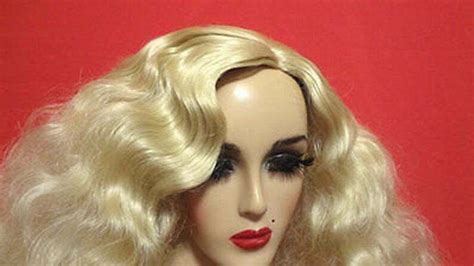 FINGER WAVE WIG Lace Front Drag Queen Wig Platinum Blonde Etsy