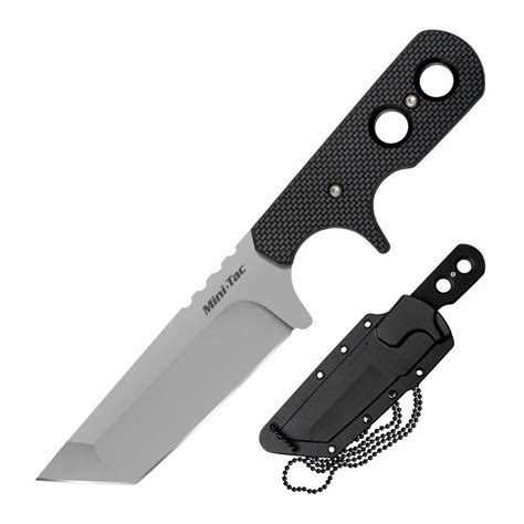 Buy Cold Steel Mini Tac Fixed In Tanto Plain Polymer Caesars