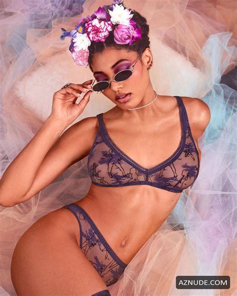 Danielle Herrington Promotes SAVAGE X FENTY Lingerie Collection In A New Photoshoot By Dennis
