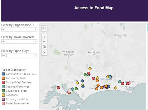 Bcp Council The Access To Food Map Is Up To Date