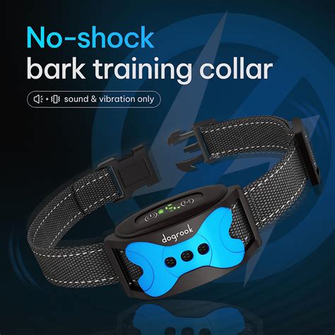 Dogrook Dog Bark Collar Smart Collar For Dog Training No Shock