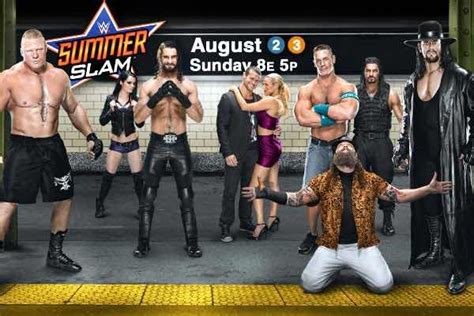 Photo The Undertaker And Other Top Stars Featured On Wwe Summerslam