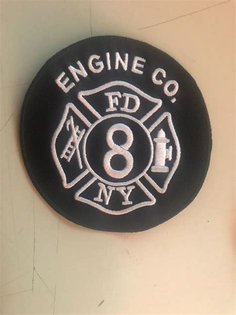 FDNY New York Fire Dept Engine-8 Comemorative Collector Patch NY NJ MD ...