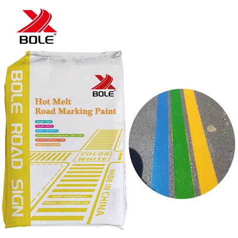 Reflective Night Thermoplastic Hot Traffic Road Line Marking Paint