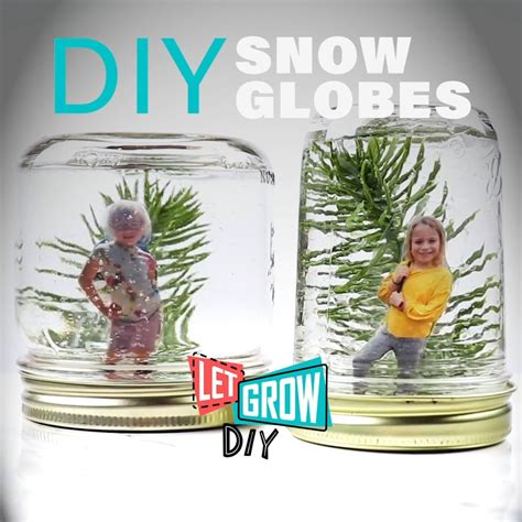 Make A Mason Jar Snow Globe With Photos Artofit