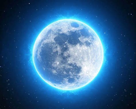 The Spectacular Rare Blue Supermoon Of August 2023 To Illuminate The