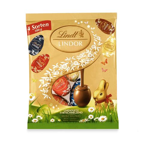 LINDT Lindor Mix Pralinen 180g Delikateso De