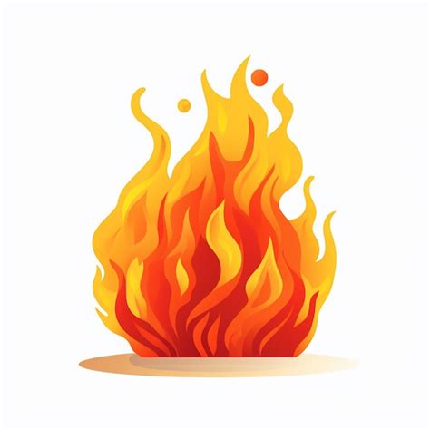 Premium Vector Fire Hot Heat Flame Burn Illustration Bonfire Vector Light Energy Effect