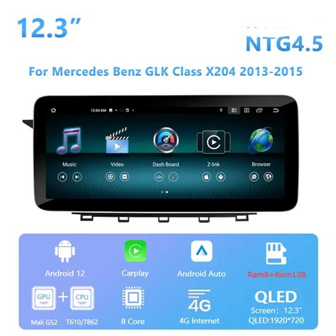 Android Bilstereo Mercedes Benz Glk Class X