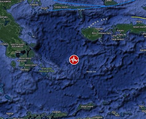 Shallow M6.1 earthquake hits Banda Sea, Indonesia - The Watchers