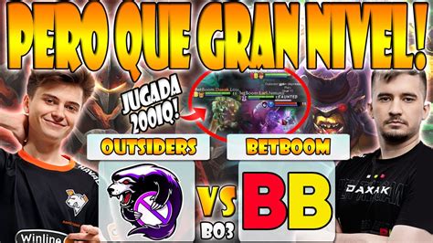 Outsiders Vs Betboom Bo3[game 1]ramzes666 Vs Daxak Dpc Eeu 2022 Tour 3