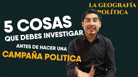 GEOGRAFÍA POLÍTICA PASO 03 PARA SER PRESIDENTE MUNICIPAL YouTube