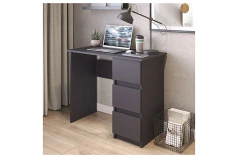 Письменный стол Letta city lite 3 ящика графит 900x750x450 мм L14001 ...