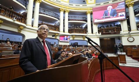 An Bal Torres Plantea Cuesti N De Confianza Ante El Congreso