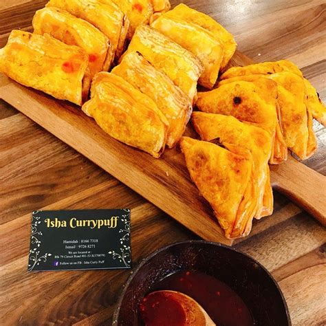 Curry Puff At Isha Curry Puff Halal Tag Singapore