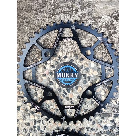 Jual Chainring Wuzei 40T 42T 44T 46T 48T 50T BCD 104 BCD Narrow Wide