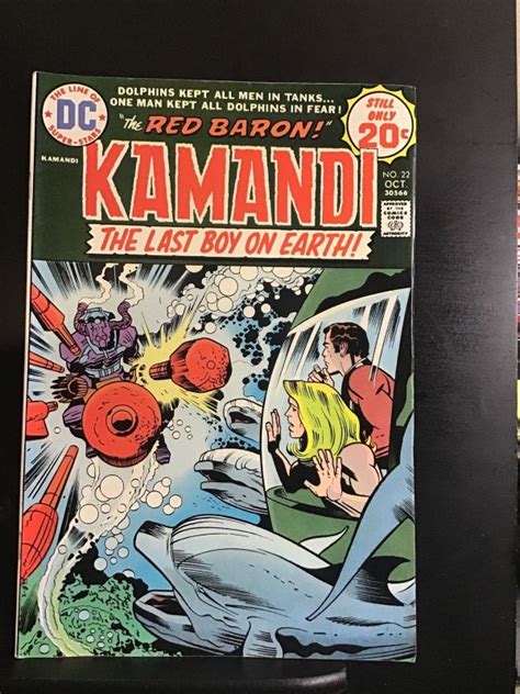 Dc Comics Kamandi The Last Boy On Earth Jack Kirby Bronze Age