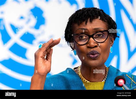 Unaids Executive Director Winnie Byanyima Speaks To The Media About