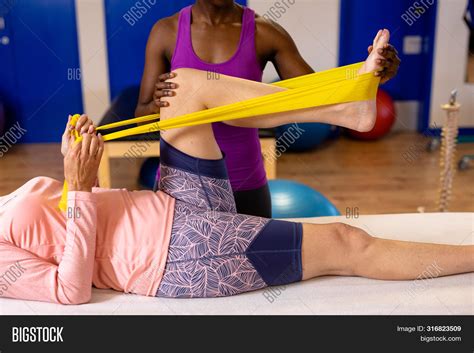 Female Physiotherapist Image And Photo Free Trial Bigstock