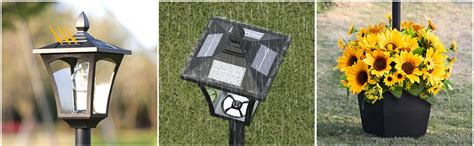 Doeslag Solar Lamp Post Light Solar Lights Outdoor Waterproof Ip