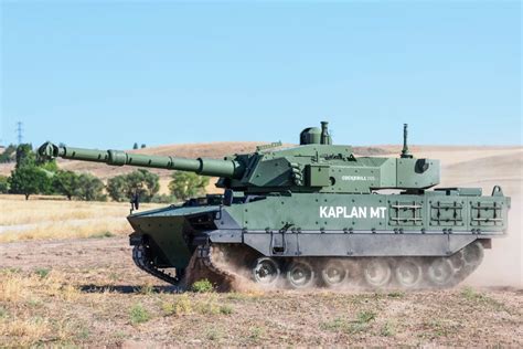 FNSS Completed The Serial Production KAPLAN MT Medium Tank Platforms