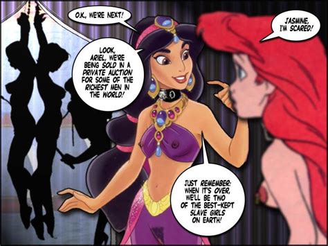 Rule 34 Aladdin Ariel Col Kink Crossover Disney Female Human Jasmine Tagme The Little Mermaid