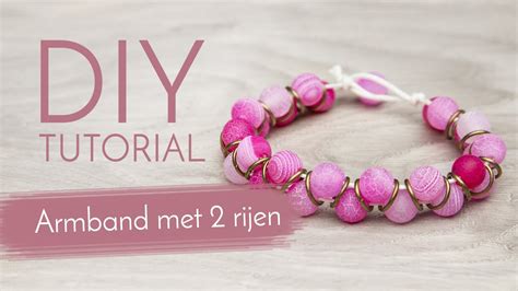 Sieraden Maken Met Kralenwinkel Online Armband Met Rijen Kralen