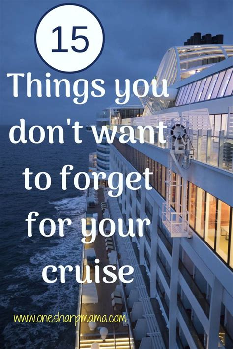 Cruise Packing Tips: 15 Things You Don't Want To Miss