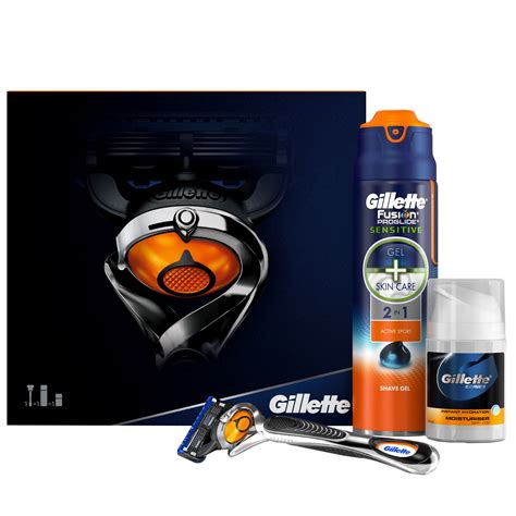 Set Cadou Gillette Aparat De Ras Flexball Gel De Ras Ml Crema