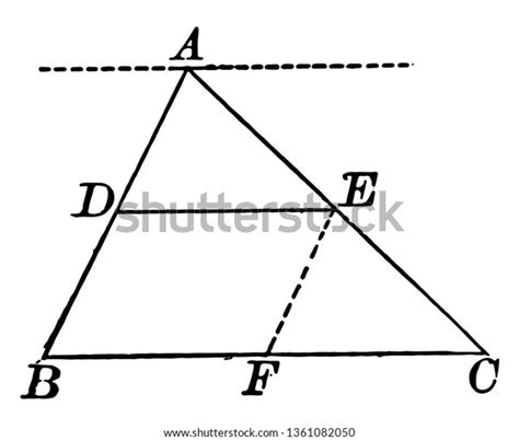 Image Showing Triangle Base Angles Bisectors Stock Vector Royalty Free 1361082050 Shutterstock