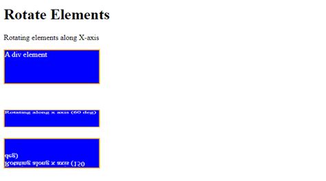 Css D Transform Studyopedia