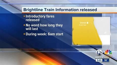 Brightline releases train schedules, prices