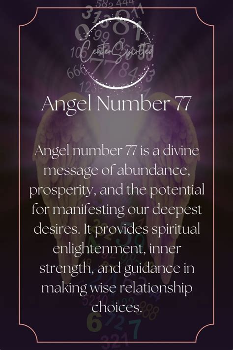 Angel Number 77 The Meaning And Symbolism Spiritual Growth