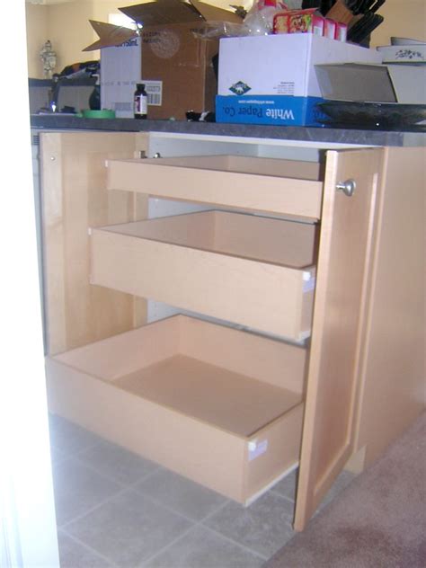 Kitchen Storage Rollout Drawers Installation Services in Calgary