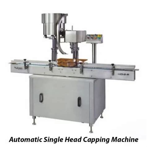 Stainless Steel Automatic Single Head Capping Machine Kg At Rs