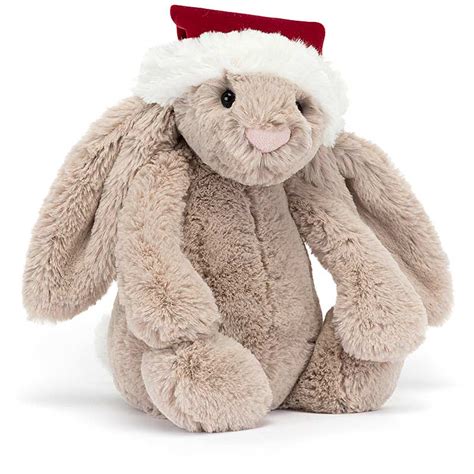 Jellycat Bashful Christmas Bunny Uk