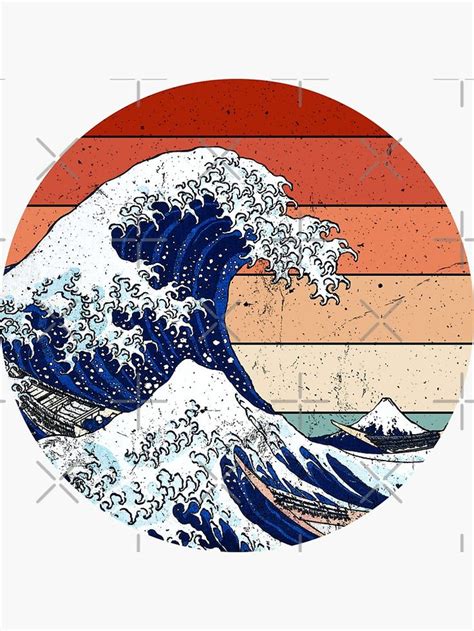 The Great Wave Off Kanagawa Sticker