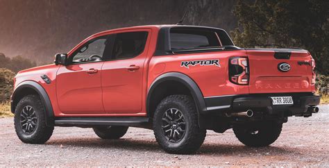 The New Ford Ranger Raptor Pickup Now Arriving In Europe Spare Wheel