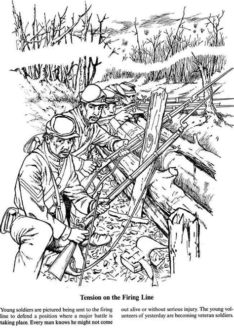 Civil War Coloring Pages