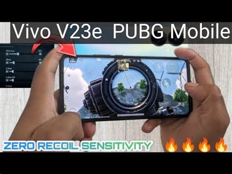 Vivo V23e Ki PUBG Mobile Sensitivity Setting Vivo V23e PUBG Mobile