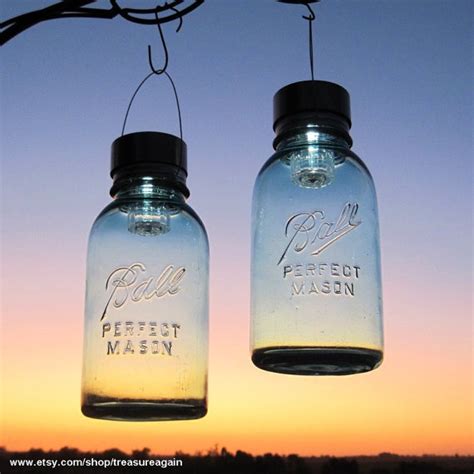 Eco Friendly Solar Mason Jar Lanterns