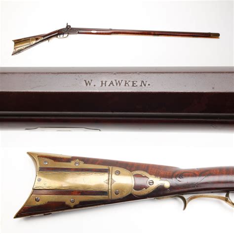 William Hawken Rifle William Hawken Was A Brother To The Famed Samuel And Jacob Hawken Who Went